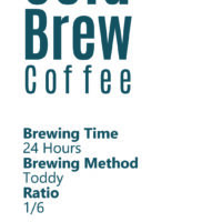 cold brew coffee