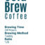 cold brew coffee